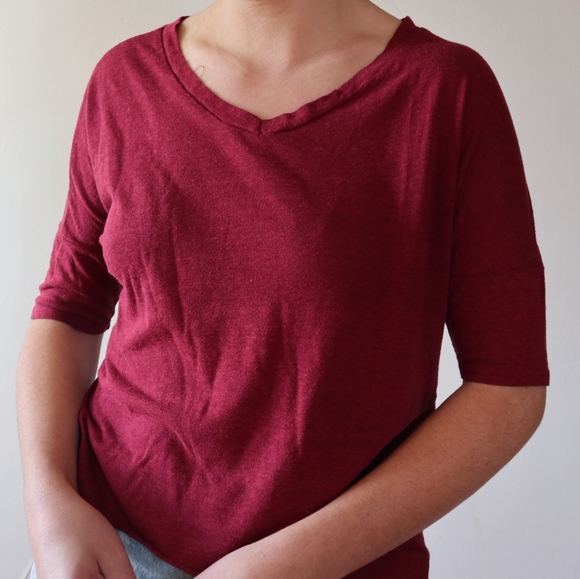 MICHELLE Red Shirt - Picture 4 of 7